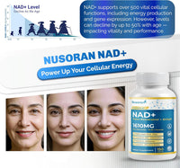 Ultra NAD+ 1610Mg - 13-In-1 Formula with Resveratrol, Coq10, Shilajit - Max Absorption - Made in USA - 150 Capsules - Non-Gmo, Gluten-Free, Lab Tested