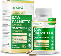 Ultra Saw Palmetto - 13-In-1 with DIM, Nettle, Pumpkin Seed, Collagen, Vitex - Max Absorption - Made in USA - 150 Capsules - Non-Gmo, Gluten-Free, Lab Tested