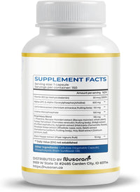 Alpha-Gpc – 13-In-1 with Lion’S Mane, Uridine, Bacopa, Rhodiola – Liposomal Delivery – Non-Gmo, Gluten-Free, 150 Capsules